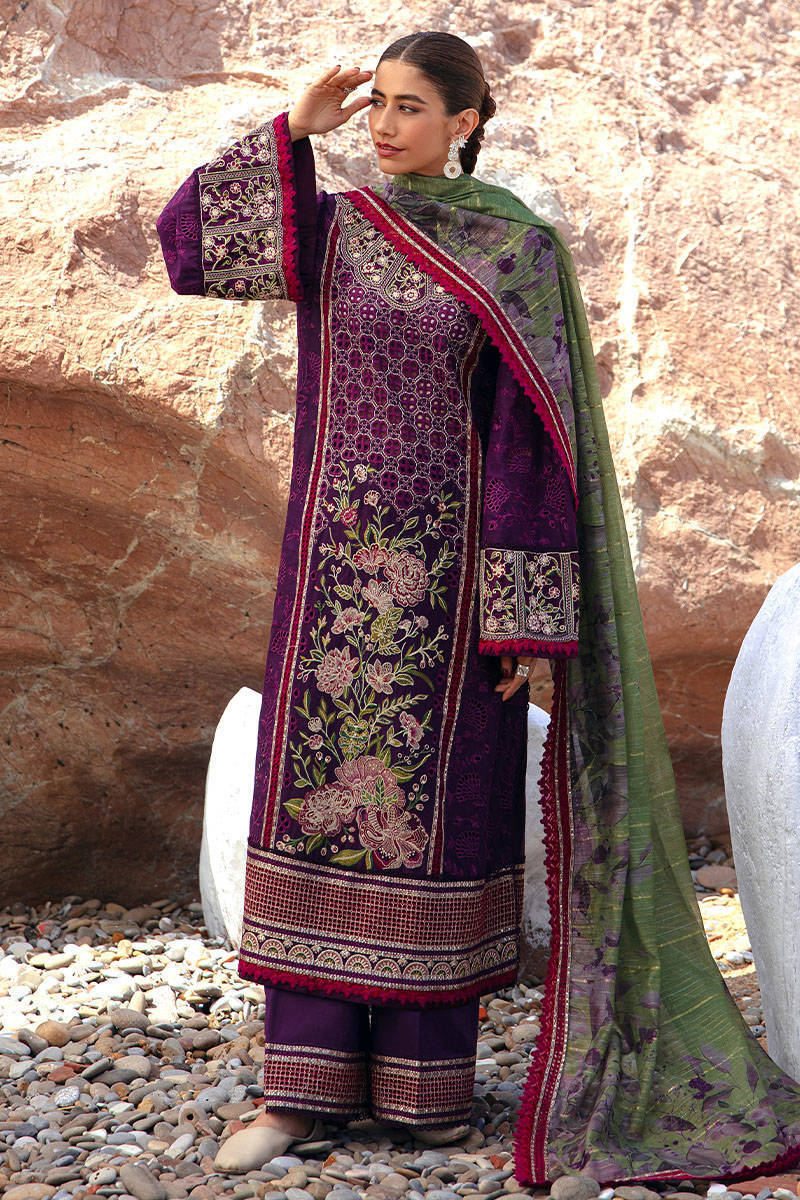 MNR | Embroidered Lawn | GUL-E-LALA