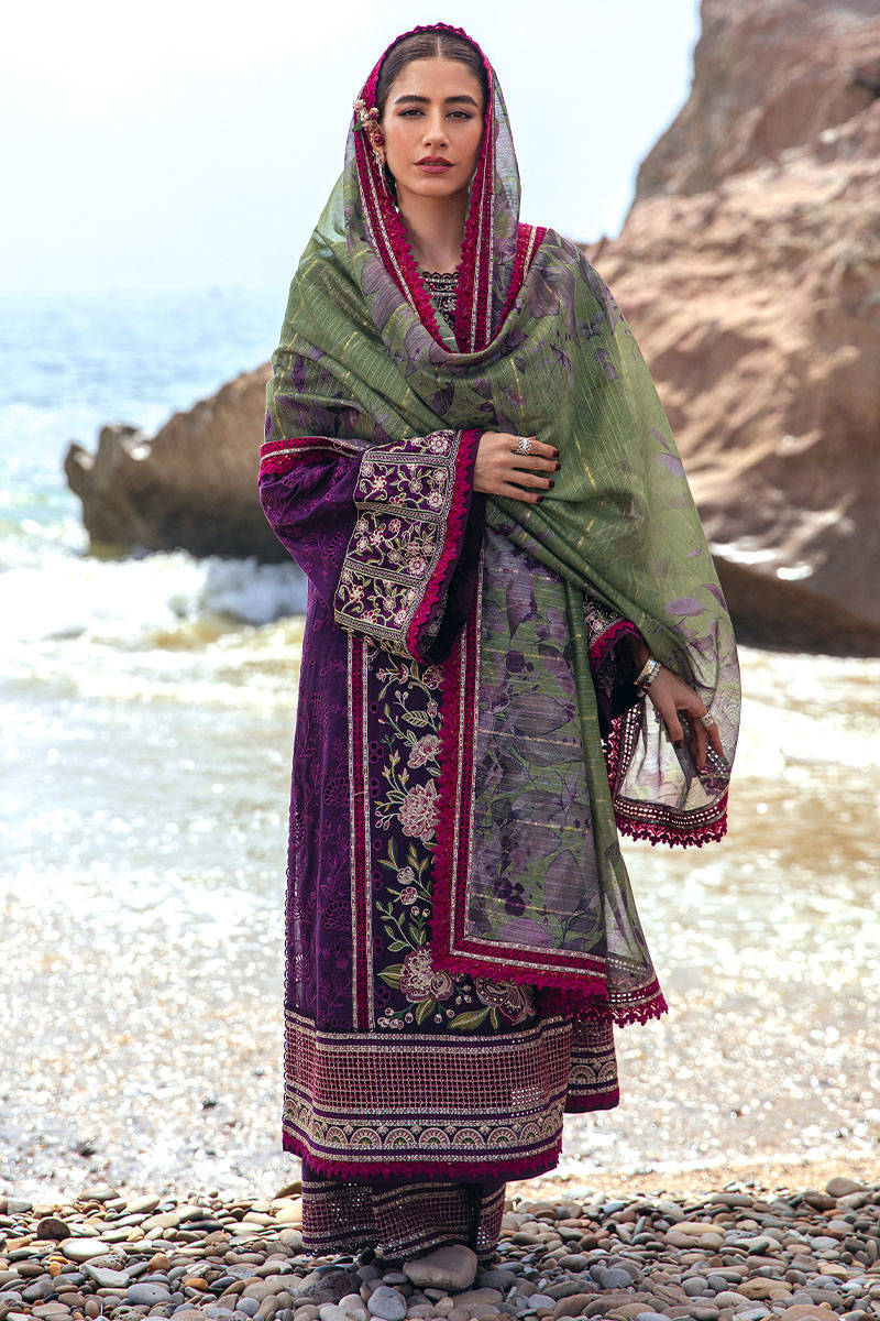 MNR | Embroidered Lawn | GUL-E-LALA