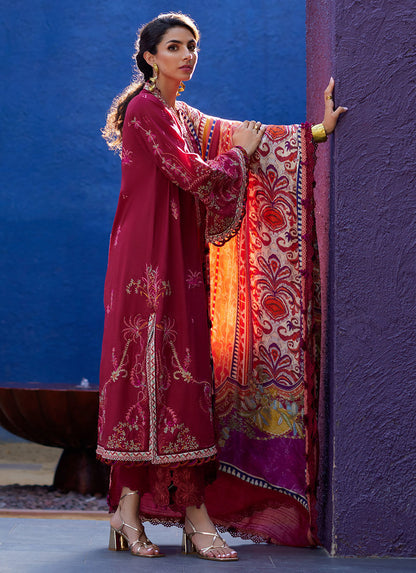 Farah Talib Aziz | Lawn | ENZO RED