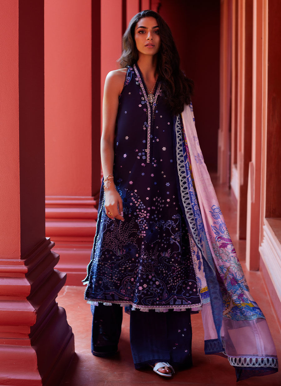 Farah Talib Aziz | Lawn | IZEA BLUE