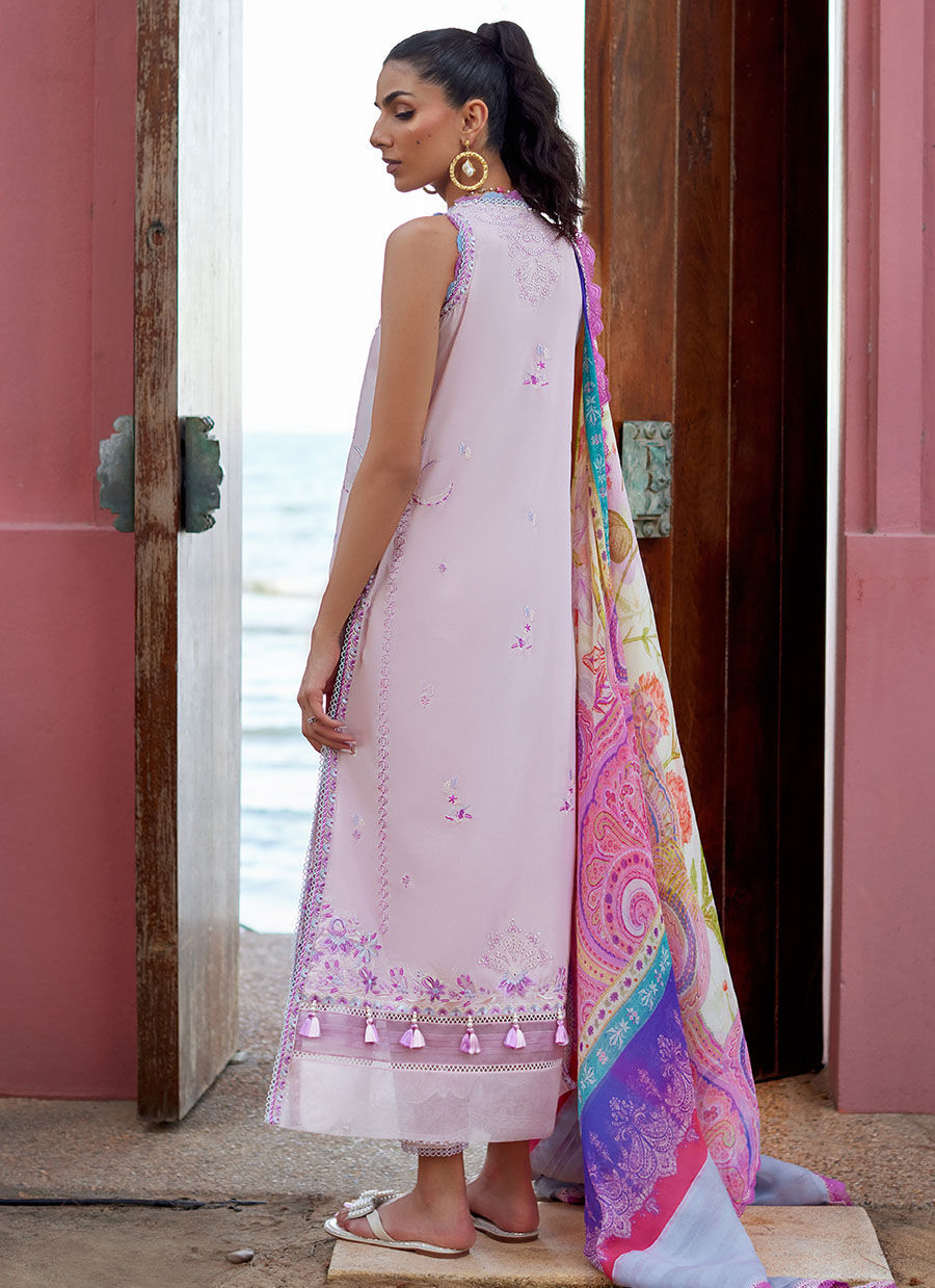 Farah Talib Aziz | Lawn | IZUMI PINK