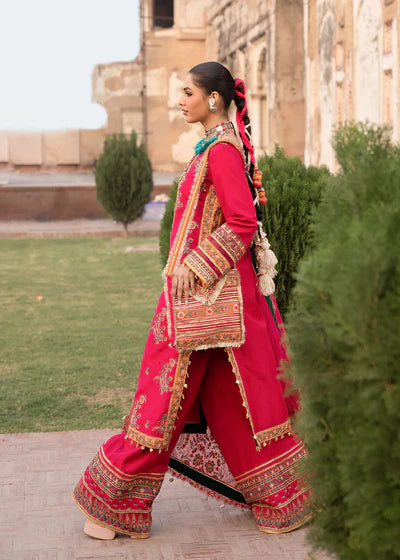 Zarizaa | Rawsilk | GHULABI GHULAB
