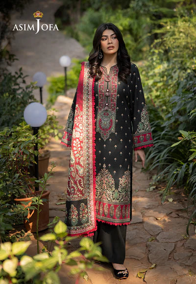 Asim Jofa | Winter Printed Khaddar | AJUW-40