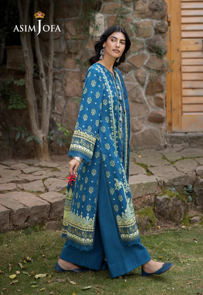 Asim Jofa | Winter Printed Khaddar | AJUW-50