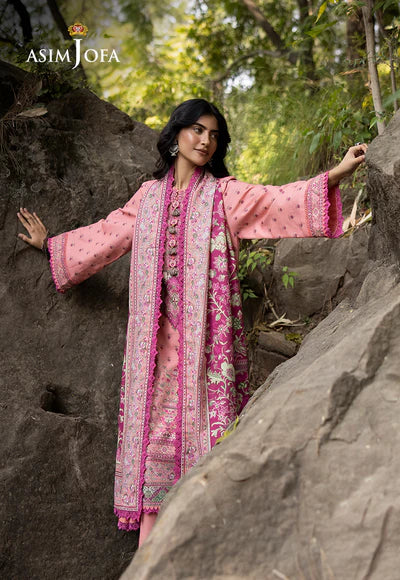 Asim Jofa | Winter Printed Khaddar | AJUW-41