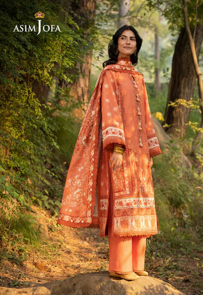 Asim Jofa | Winter Printed Khaddar | AJUW-39