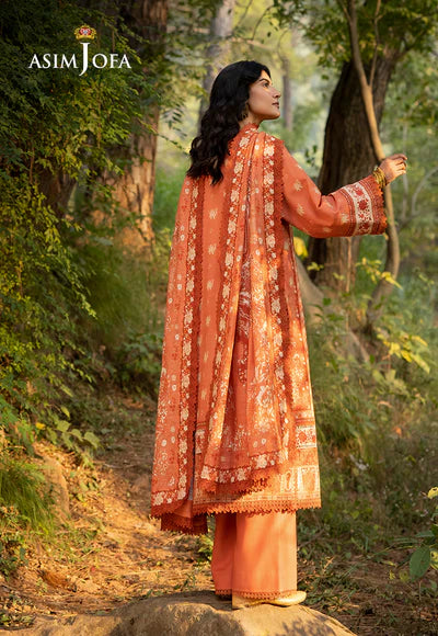 Asim Jofa | Winter Printed Khaddar | AJUW-39