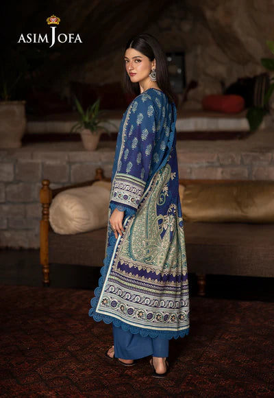 Asim Jofa | Winter Printed Khaddar | AJUW-46