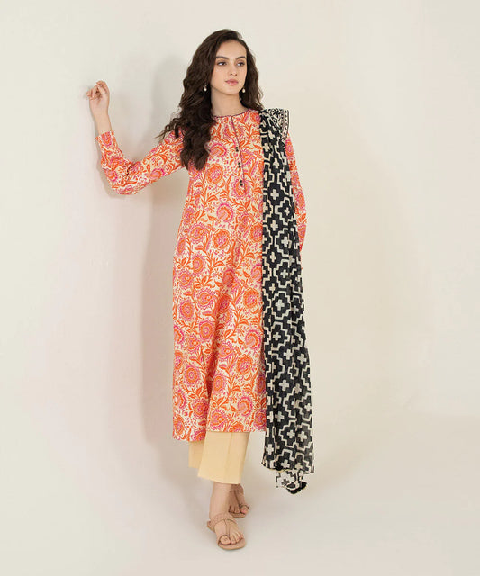 Sapphire | Printed LAWN | 3 piece