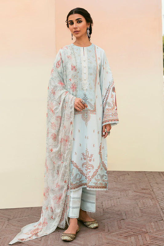 Cross Stitch | Eid Lawn Vol 2 | MISTY BLUE