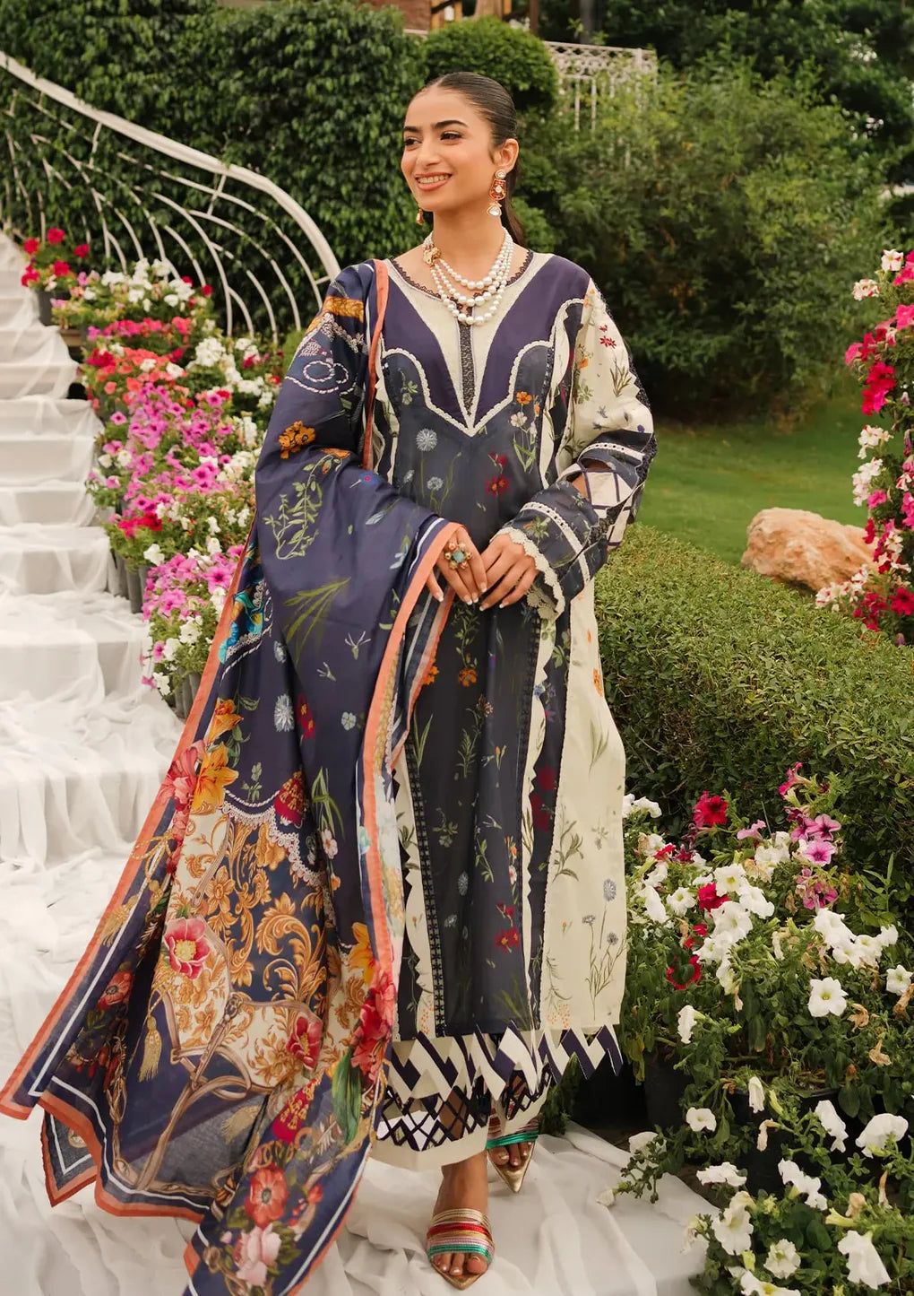 Elaf | Printed Lawn | Breeze Together