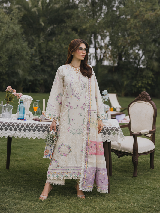 Eshaisha | Lawn Embroidered | EA-LL-5574