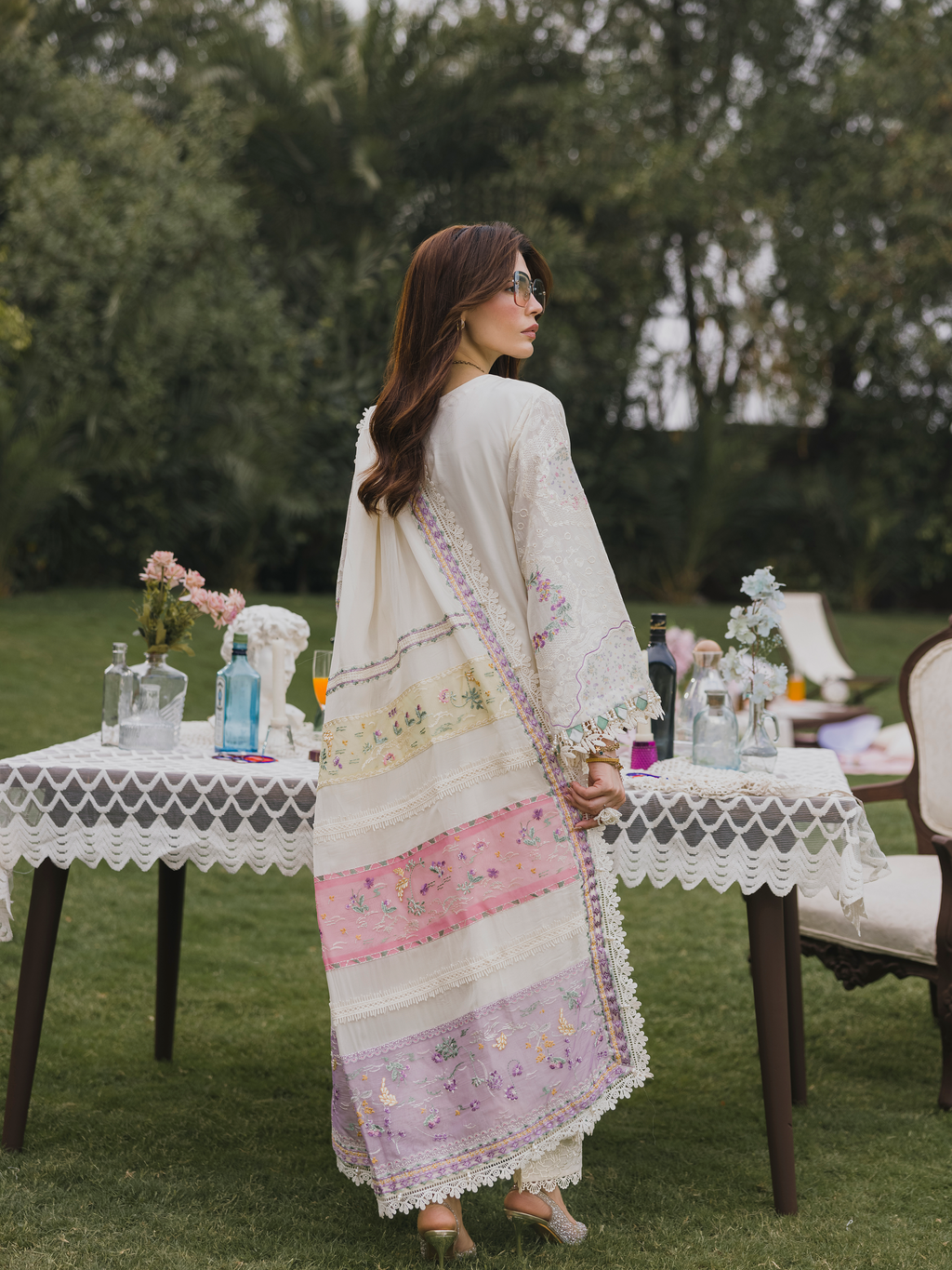 Eshaisha | Lawn Embroidered | EA-LL-5574