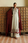 Iznik | Embroidered Printed Viscose Linen | IPF-28