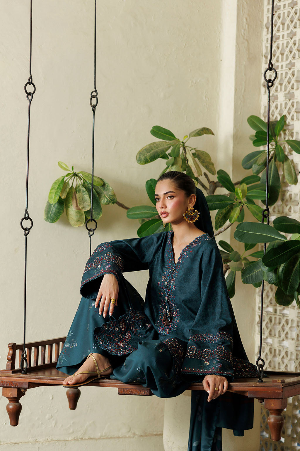 Iznik | Printed Viscose Linen | IPF-21