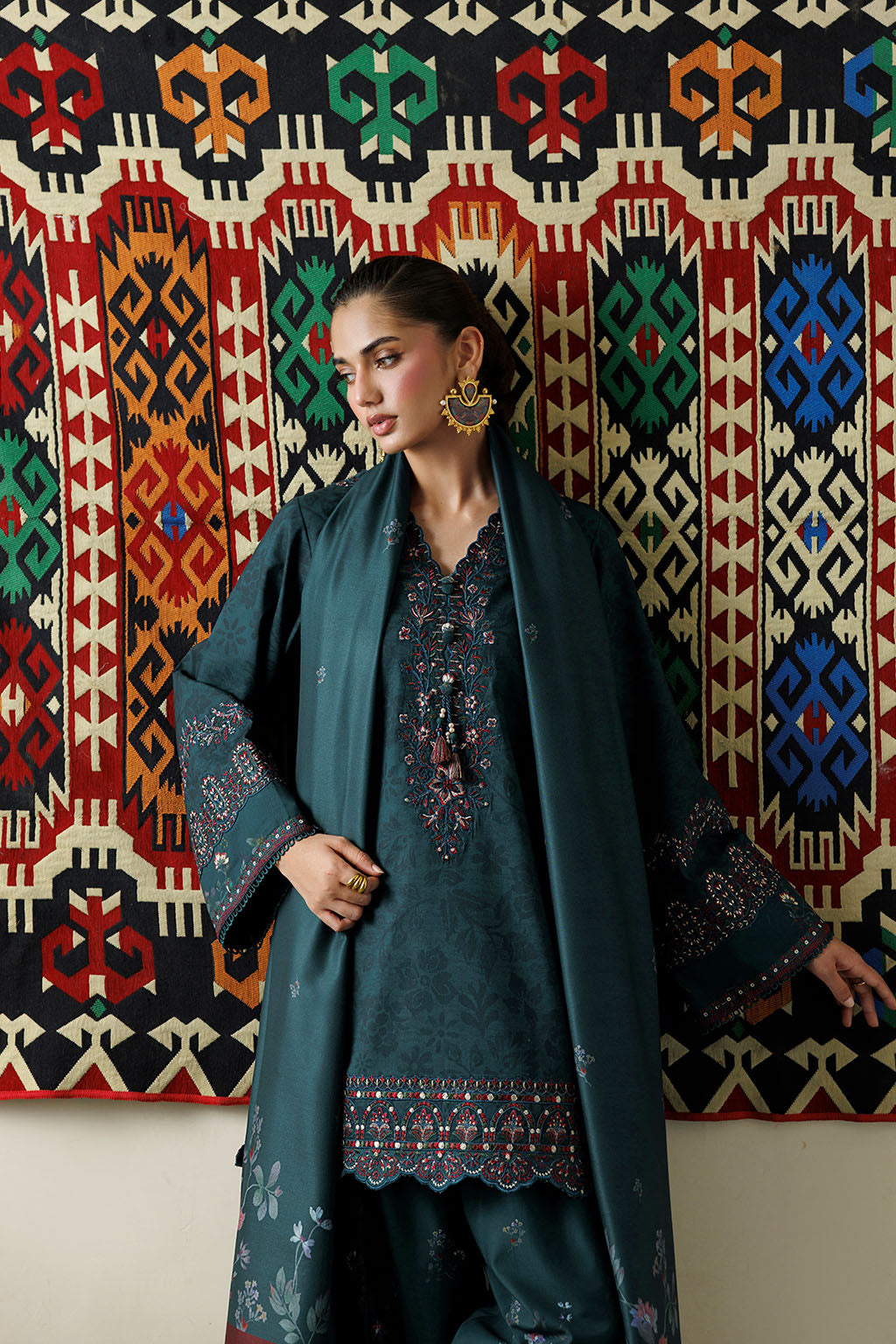 Iznik | Printed Viscose Linen | IPF-21