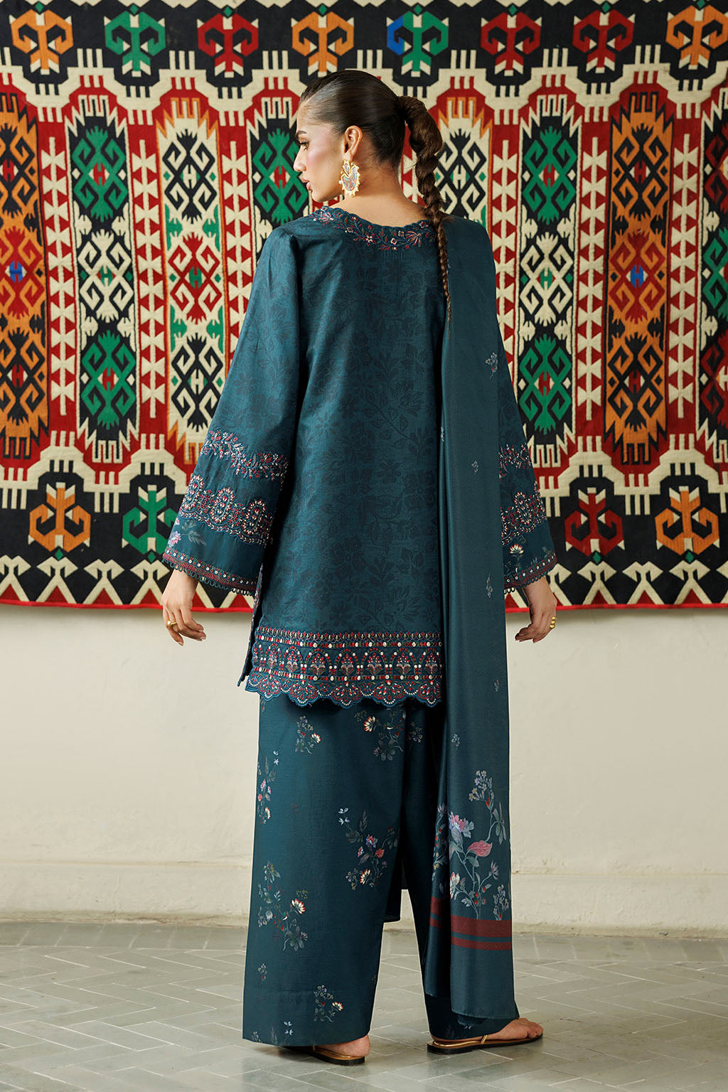Iznik | Printed Viscose Linen | IPF-21