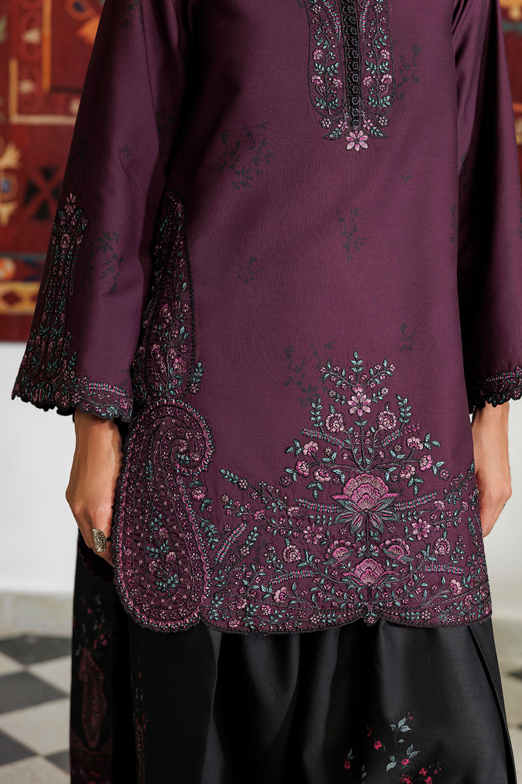 Iznik | Printed Viscose Linen | IPF-22