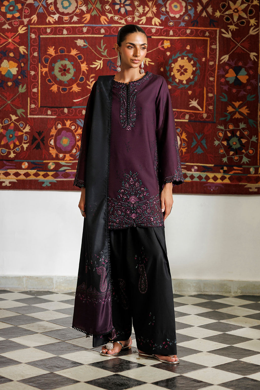Iznik | Printed Viscose Linen | IPF-22