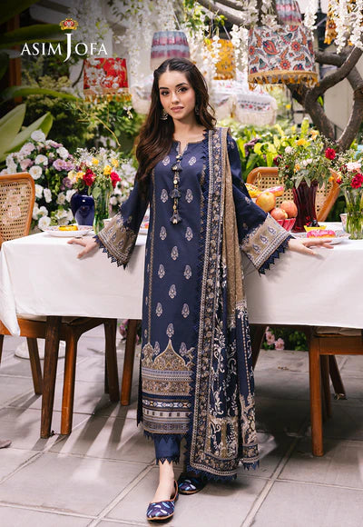 Asim Jofa | PRINTED LAWN 3 PCS | AJGB-11