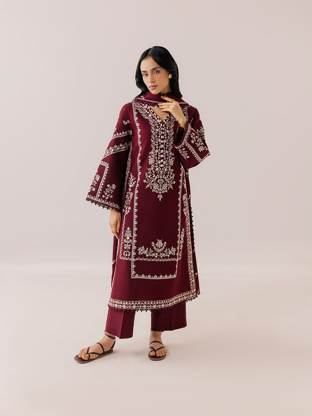 Mahnur | Sage winter Lilen | IM-01