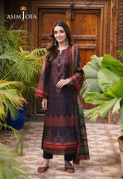 Asim Jofa | PRINTED LAWN 3 PCS | AJGB-06