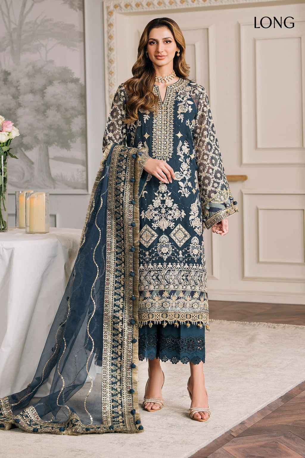 Baroque | EMBROIDERED CHIFFON | CH12-01