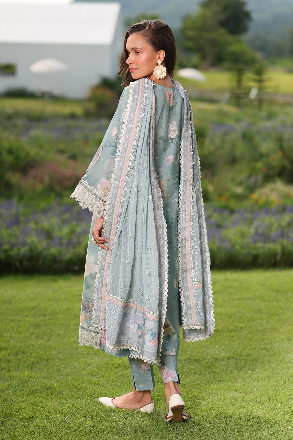 Baroque | Embroidered Lawn | UF-4224