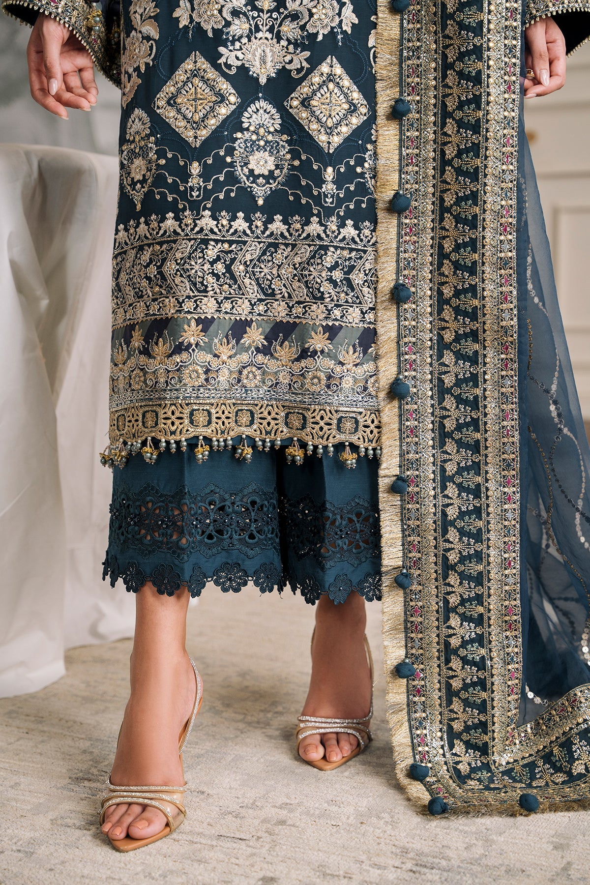 Baroque | EMBROIDERED CHIFFON | CH12-01
