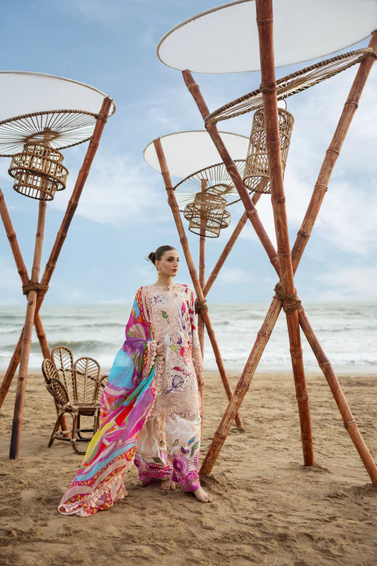 NAQSH | OCEAN OPULENCE | Peach Pink