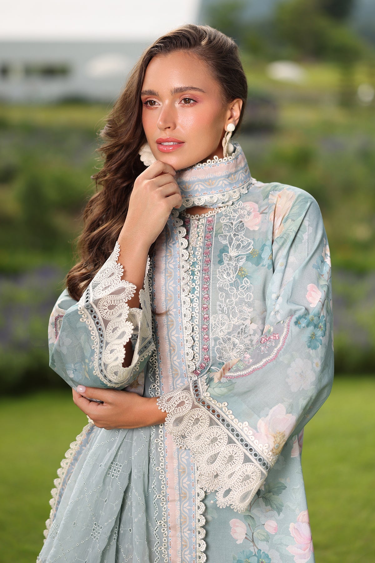 Baroque | Embroidered Lawn | UF-4224