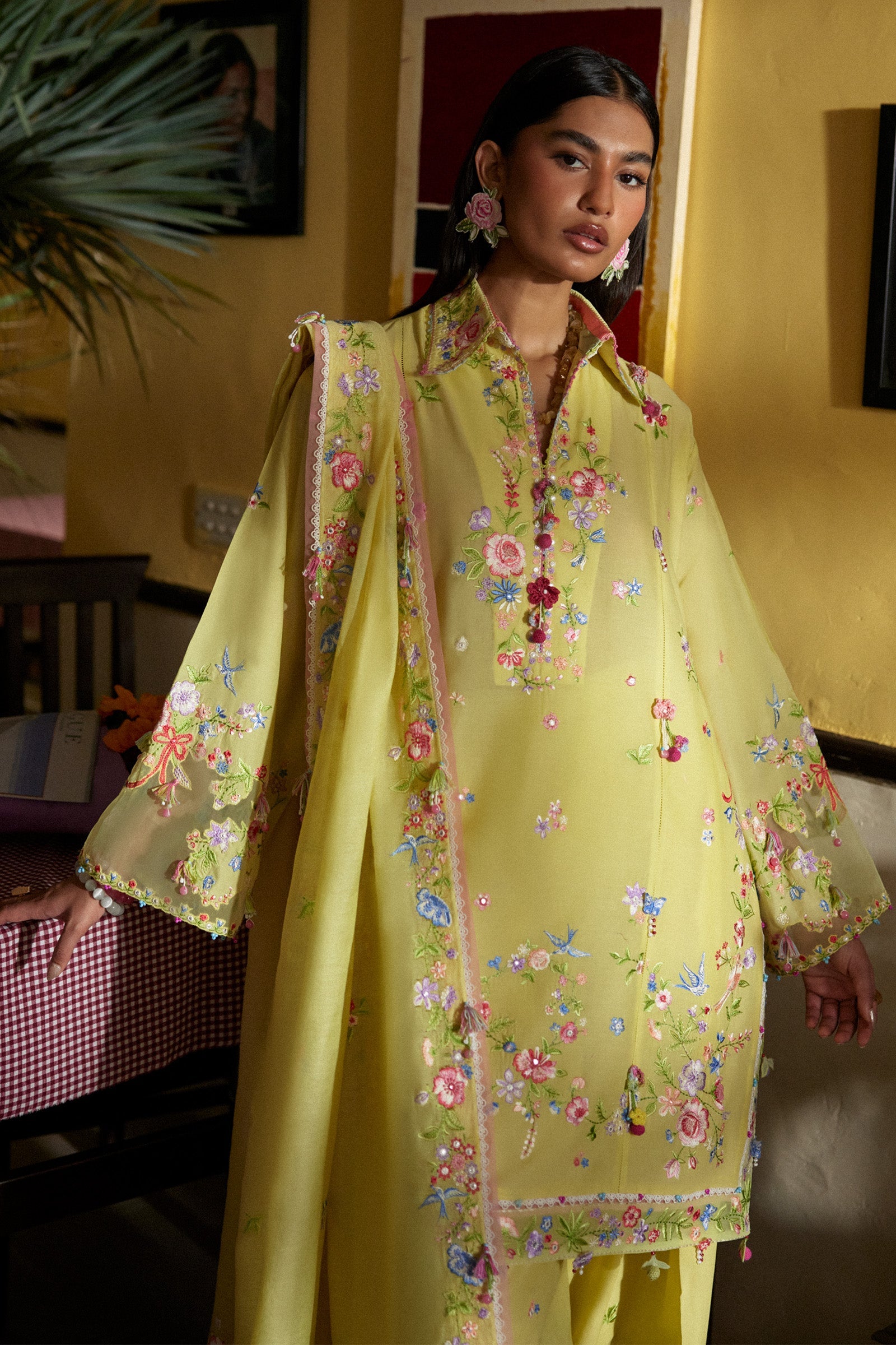 Zaha | Wildflower Festive Lawn 26 | Queen of the Andes