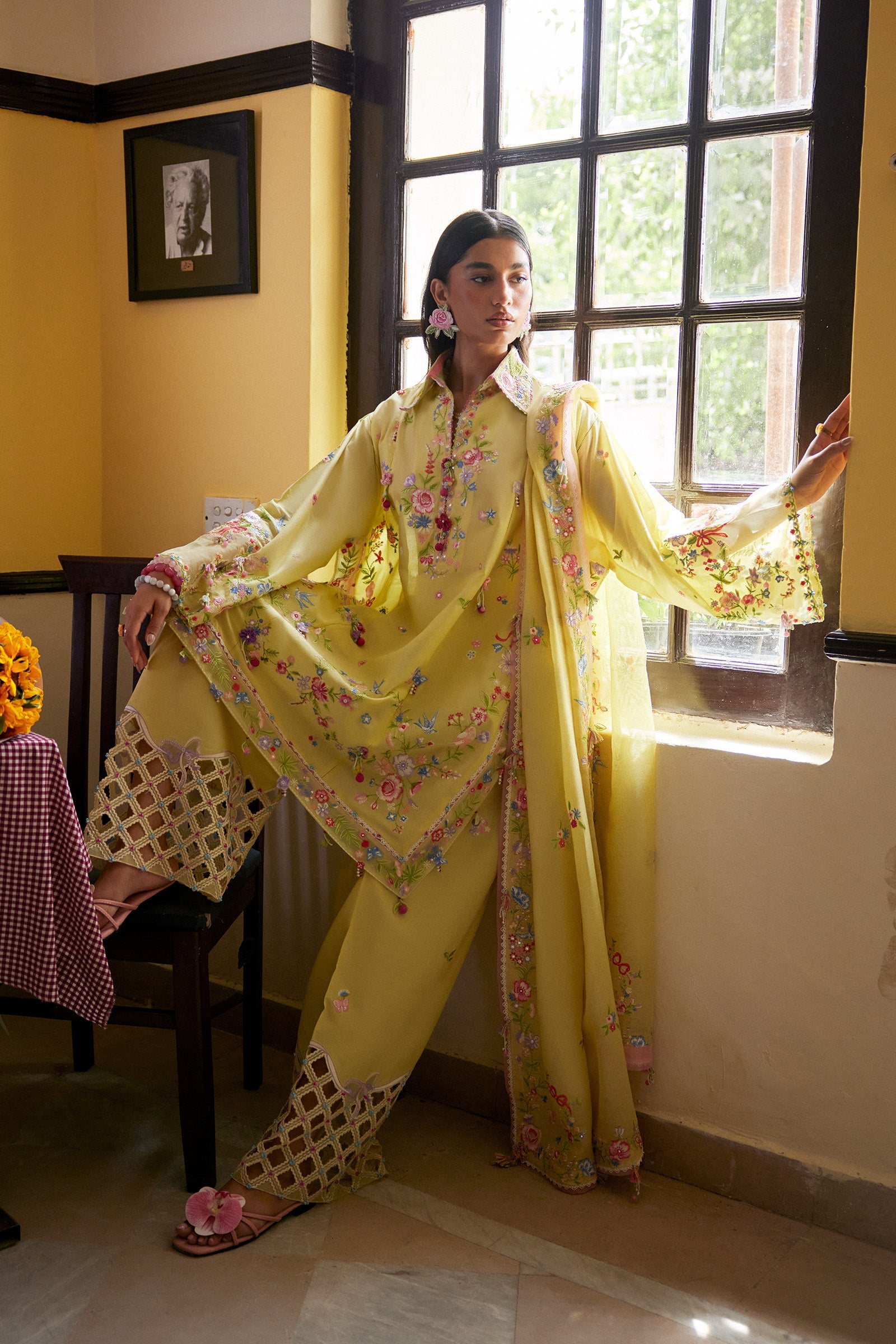 Zaha | Wildflower Festive Lawn 26 | Queen of the Andes