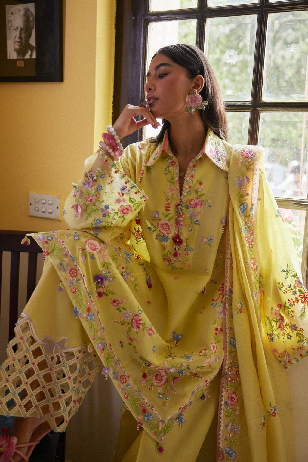 Zaha | Wildflower Festive Lawn 26 | Queen of the Andes