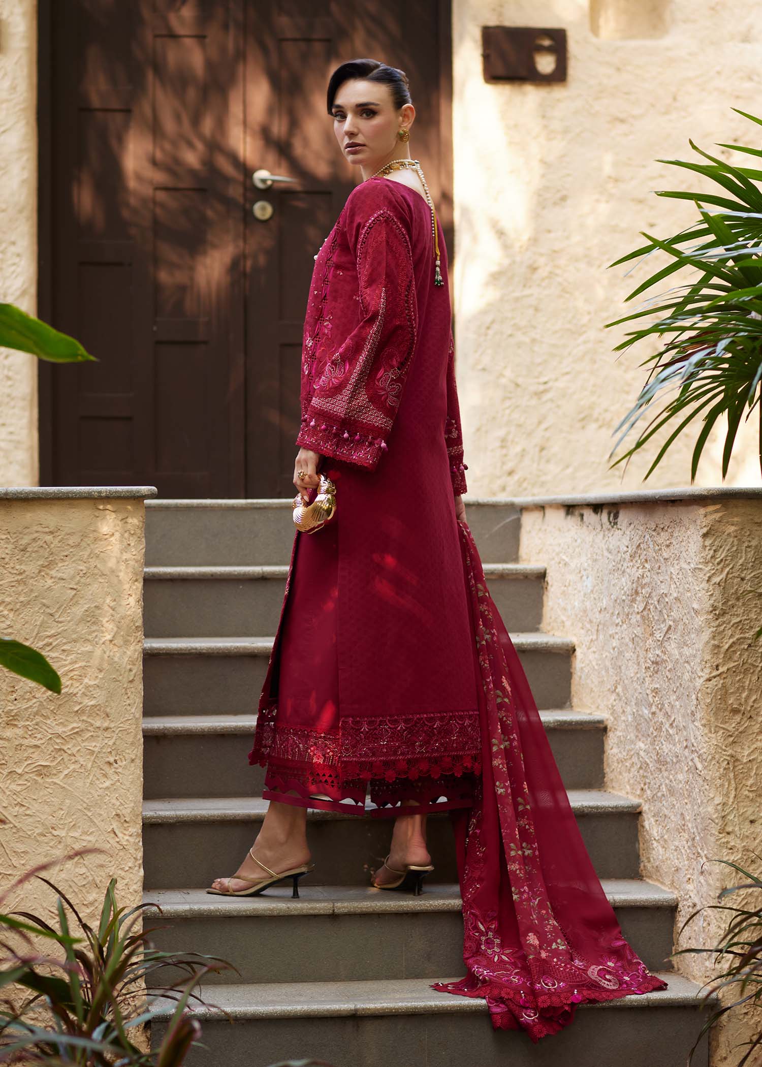 Kanwal Malik | Ariya Luxury Lawn'26 | Safa