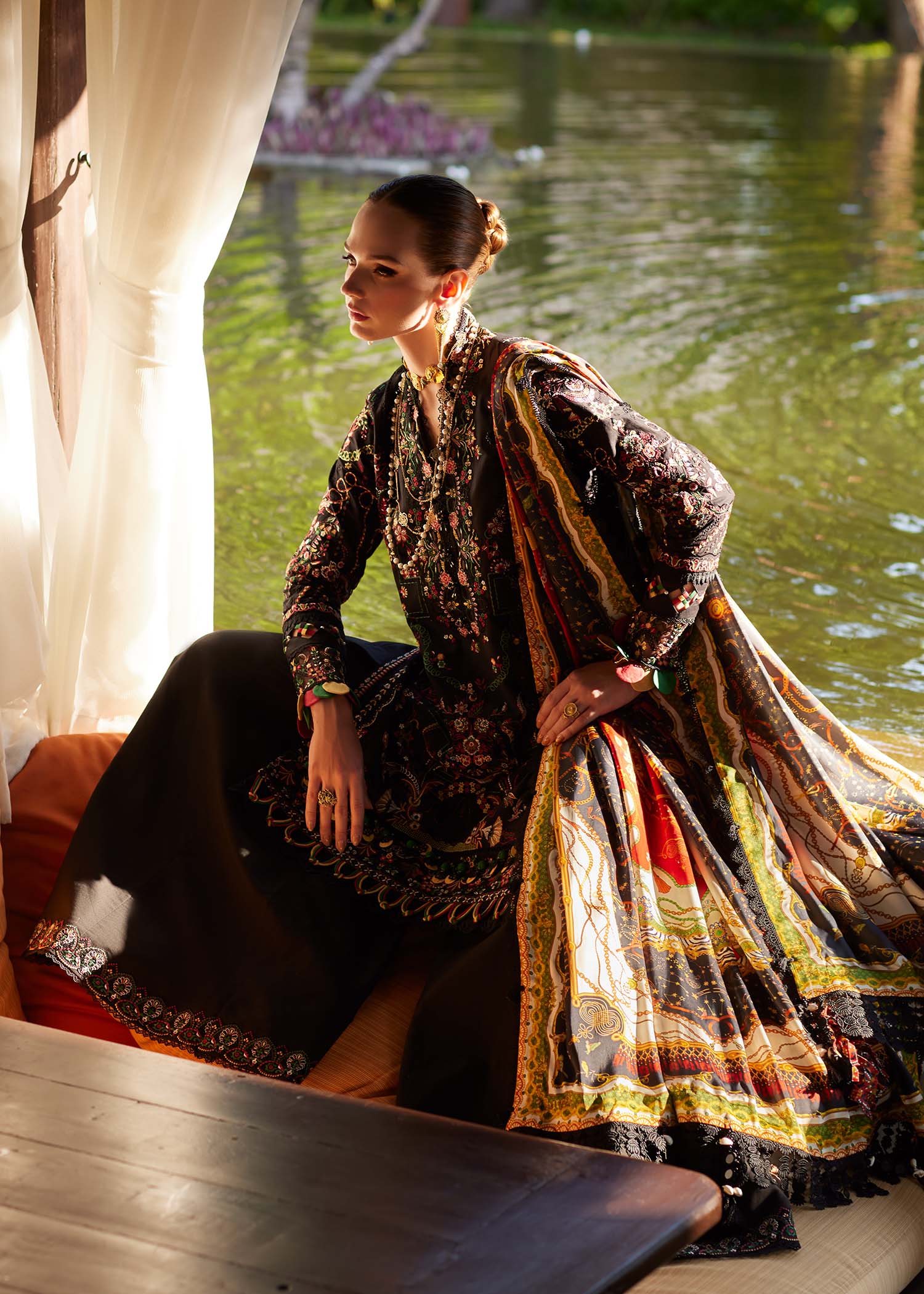 Kanwal Malik | Ariya Luxury Lawn'26 | Zaria
