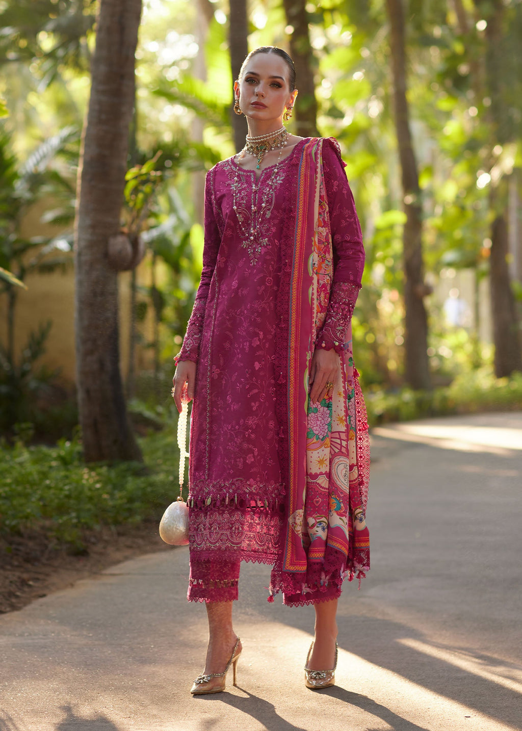 Kanwal Malik | Ariya Luxury Lawn'26 | Avelyn