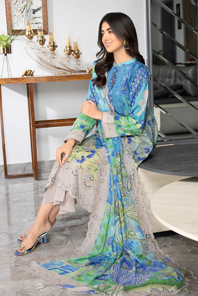 Charizma | Embroibered Lawn  | CCS4-24