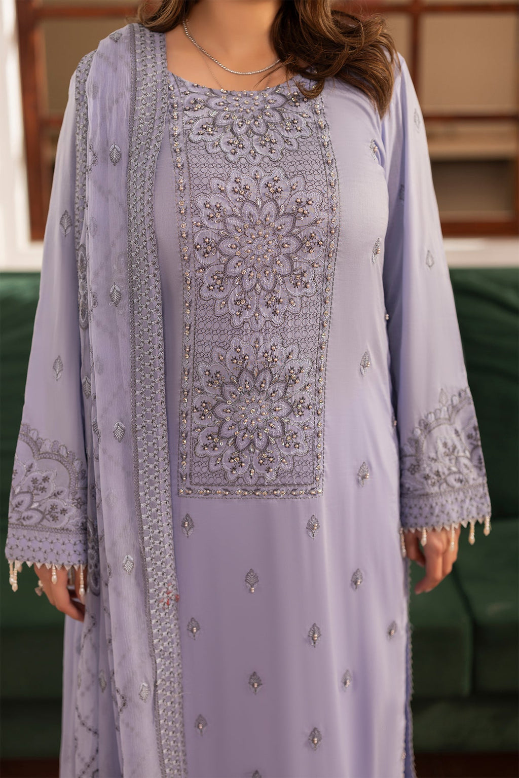 Noor E Fajar | Apana Luxury Lawn | NF-1487