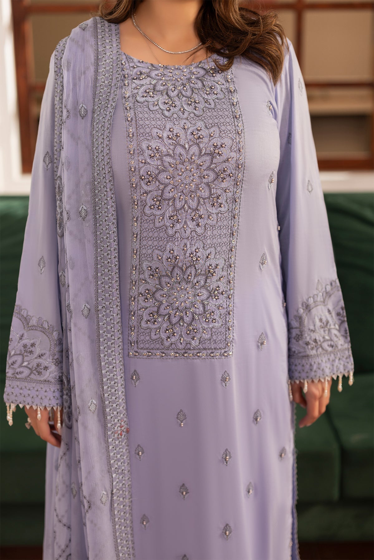 Noor E Fajar | Apana Luxury Lawn | NF-1487