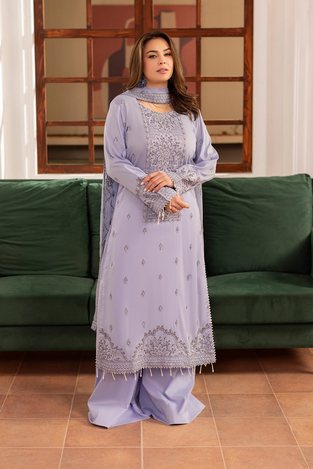 Noor E Fajar | Apana Luxury Lawn | NF-1487