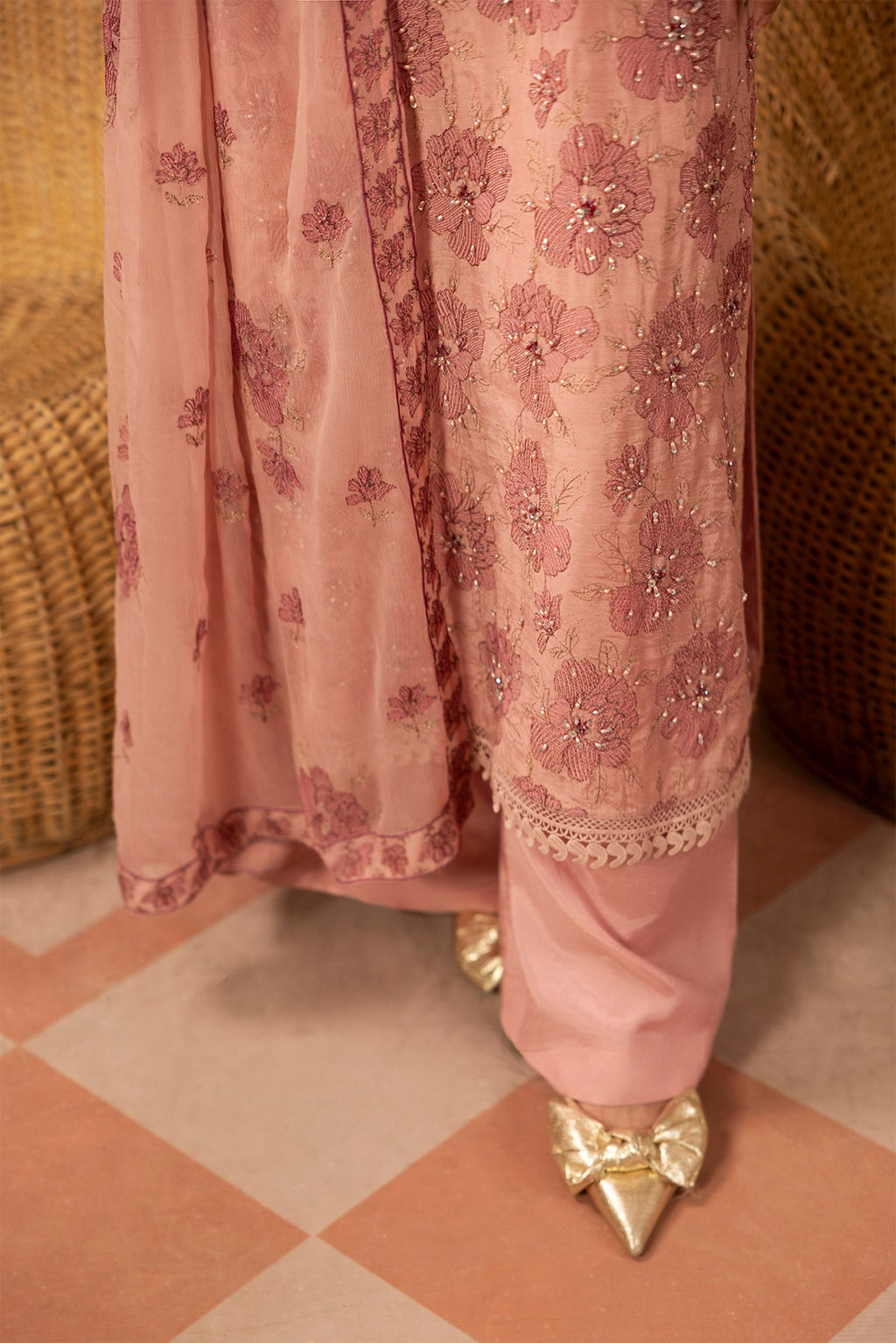 Noor E Fajar | Zaryaab EMbroidered Silk Karandi | KRS-292