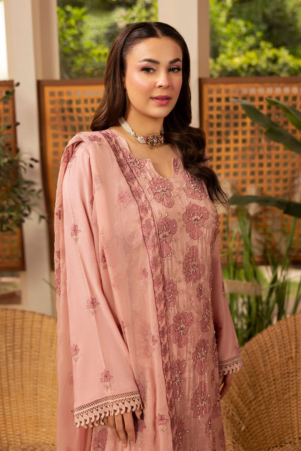 Noor E Fajar | Zaryaab EMbroidered Silk Karandi | KRS-292