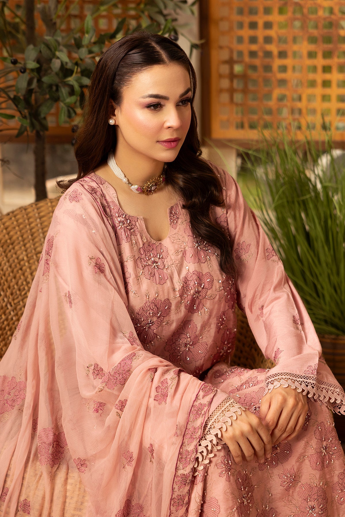 Noor E Fajar | Zaryaab EMbroidered Silk Karandi | KRS-292