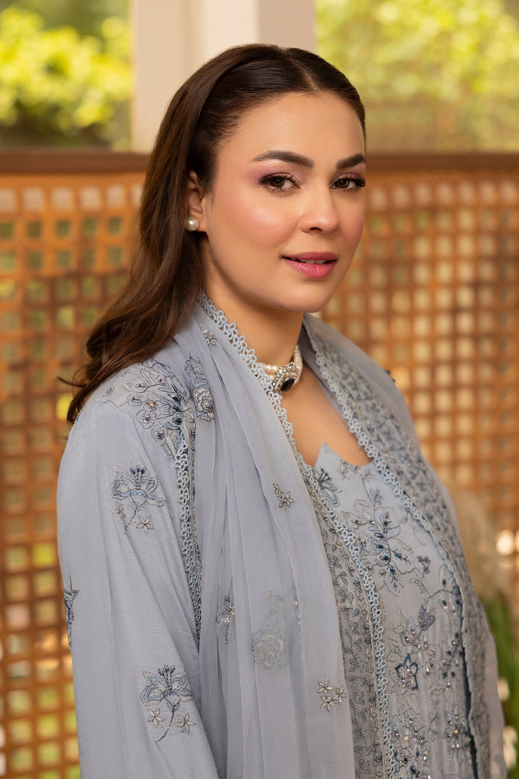 Noor E Fajar | Zaryaab EMbroidered Silk Karandi | KRS-293