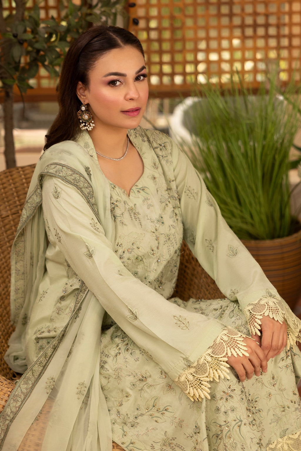 Noor E Fajar | Zaryaab EMbroidered Silk Karandi | KRS-294