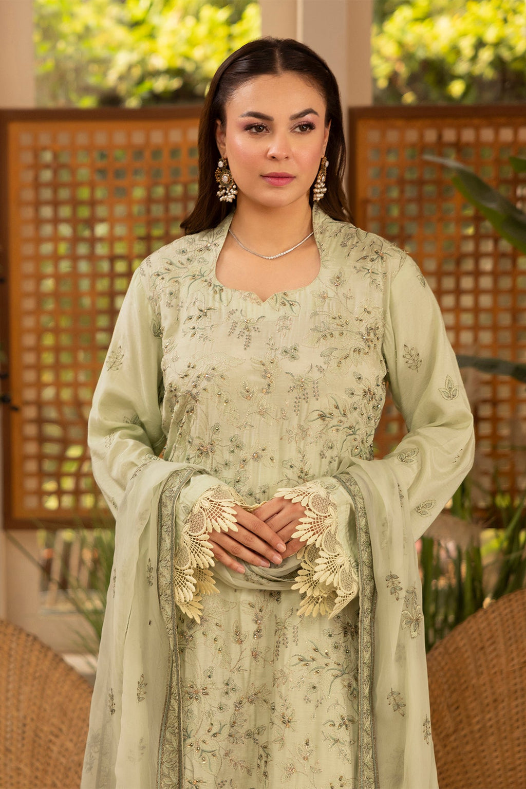 Noor E Fajar | Zaryaab EMbroidered Silk Karandi | KRS-294