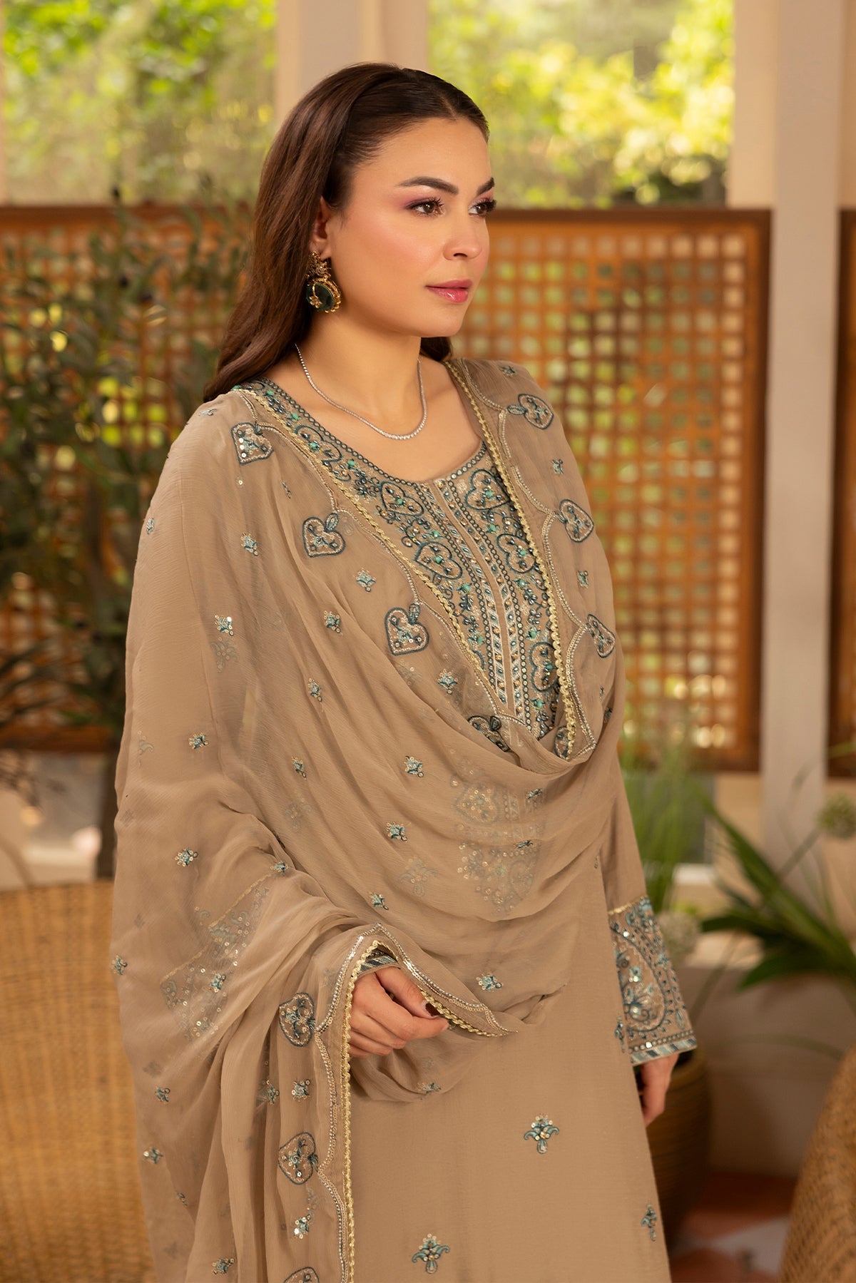 Noor E Fajar | Zaryaab EMbroidered Silk Karandi | KRS-295