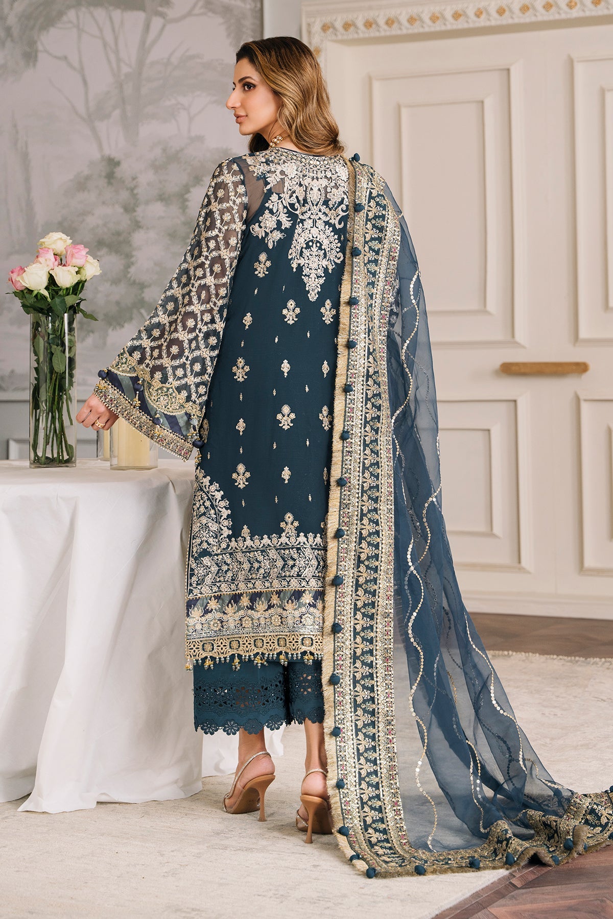 Baroque | EMBROIDERED CHIFFON | CH12-01