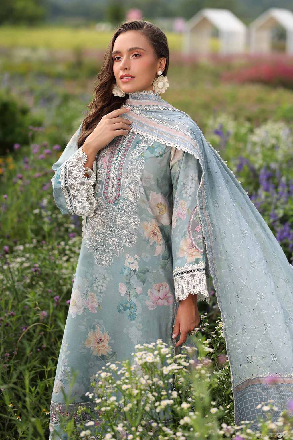 Baroque | Embroidered Lawn | UF-4224